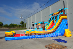 18ft tropic shock hybrid dual lane inflatable water slide 2448893 1 18' TROPIC SHOCK